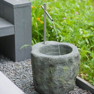 Fontaine SACRAMENTO solaire et secteur                                          