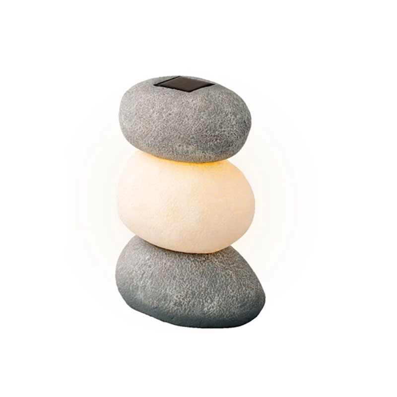 Lampe de table solaire Cairns gris clair                                        