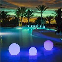 Boule lumineuse solaire Buly 40 Float SmartTech, IP68, recharge solaire, avec telecommande