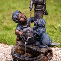 Fontaine REGINA solaire et secteur                                              