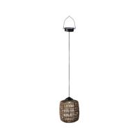 Suspension solaire rsine tresse brun fonc                                    