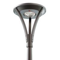 Tête de lampadaire solaire 3000 lumens éclairage 360°                                   