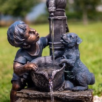 Fontaine REGINA solaire et secteur                                              