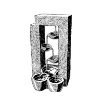 Fontaine BERNE solaire et secteur                                               