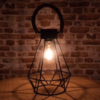 Lampe lanterne solaire ampoule led  filament Maxi Britt                        