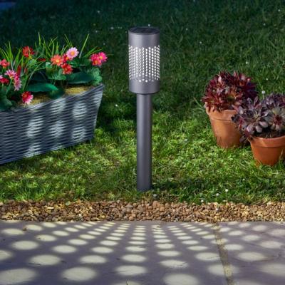 Balise solaire SolStar 365 10  lumens métal perforé gris                        