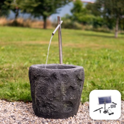 Fontaine SACRAMENTO solaire et secteur                                          