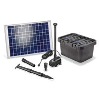 Kit pompe solaire bassin avec filtre 1300L-20W                                  