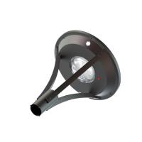 Tête de lampadaire solaire 3000 lumens éclairage 360°                                   