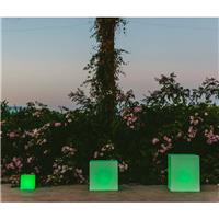 Cube lumineux solaire Cuby 53 SmartTech, recharge solaire ou usb, avec telecommande