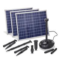 Kit pompe solaire bassin puissant Super Funtain 5000L-150W                      