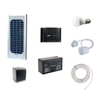 Kit clairage intrieur solaire 5W                                              