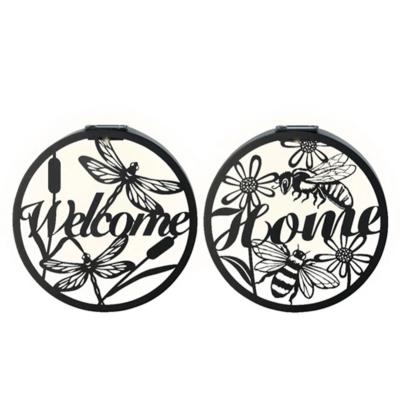 Duo applique solaire insecte Welcome et Home                                    